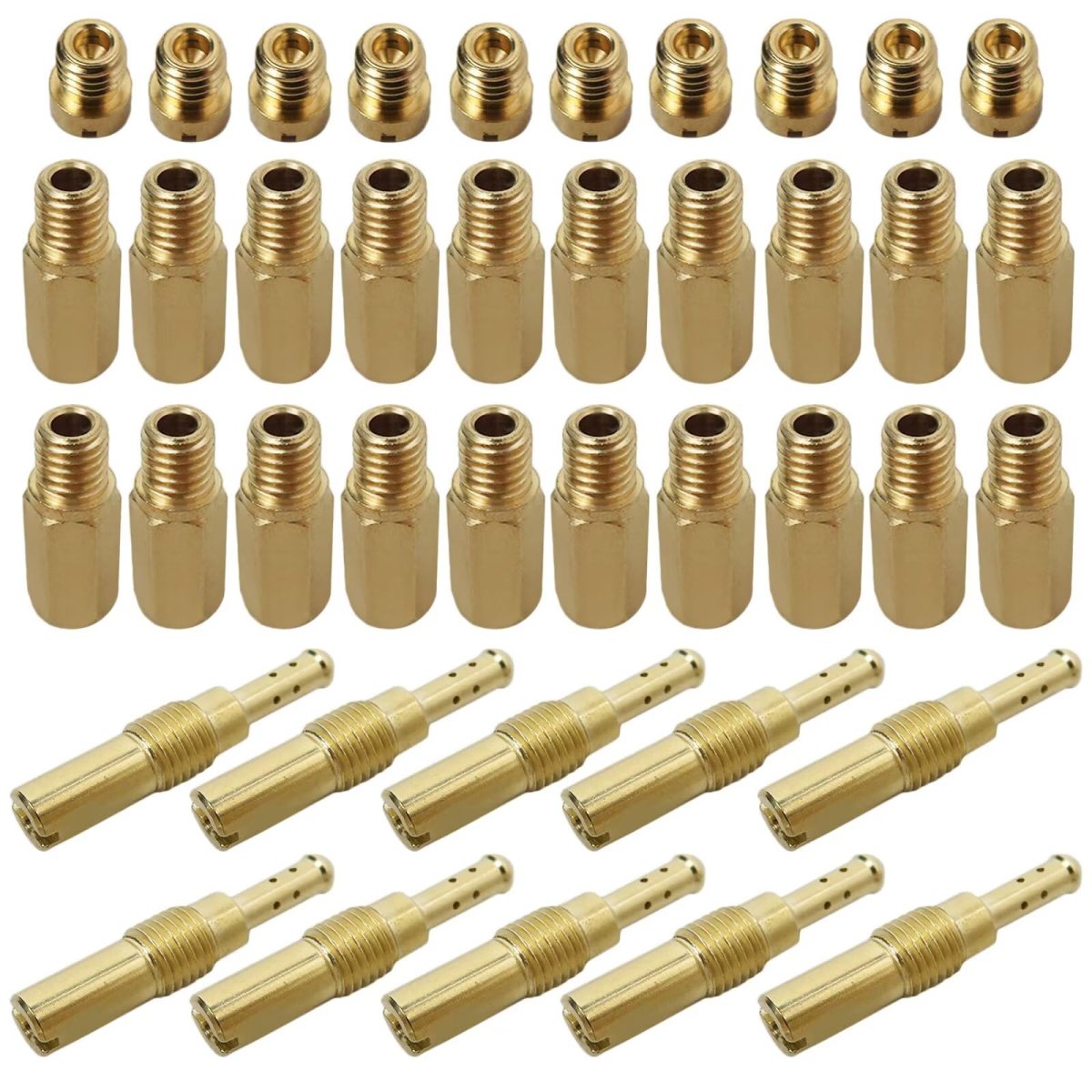40pcs Carburetor Main Jet Slow Pilot Kit For Pwk Keihin Oko Cvk Crab Replaces Scl-2018090002-zh-t-01 Scl-2018090002-zh-t-02