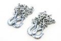 Red Hound Auto 2ea 5 16 Inches X 36 Trailer Heavy Duty Safety Chains Slip Hook 10 000 Lb Pair