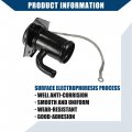 Hihaha 15567562 Rear Fuel Tank Filler Neck For Gmc C1500 Pickup 1988-1992 Chevy K1500 1988-1991 Fuel Hose Durable 1 Pcs Black