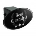 Best Grandpa Award Oval Tow Trailer Hitch Cover Plug Insert