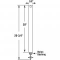 Prime-line Fm 2020 20 In X 3 8 Spiral Non-tilt Balance Red Tip Single Pack