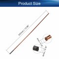 Bettomshin Copper Coated Gouging Carbon 4x355mm Rods Copperclad Electrodes 1pcs