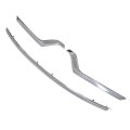 3pcs Front Bumper Trim Moldings Left Right Center For Ford Explorer 2018 2019 Replace Jb5z17e810aa Jb5z17e811ab 
