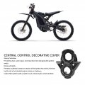 Motorcycle Ignition Key Switch Cover Central Control Decorative Carbon Fiber Pattern Replacement For Surron Light Bee X S