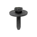 Body Bolts For Chevy C3500hd 1991 1996 Alloy Steel Phosphate Black Hex Head Fasteners 4 Pieces 11503982 And 11609989 