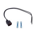 Door Lock Actuator Pigtail For Lincoln Mkz 2011 2017 Nickel Plated Copper Spade Terminal 12 In Tube Length 2 Wires Replace 3u2z 