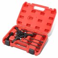 Harmonic Balancer Pulley Puller 6 Piece Set 3 Jaw For Dampers And Balancers Removal Chrysler Gm Mitsubishi Tools-00317 