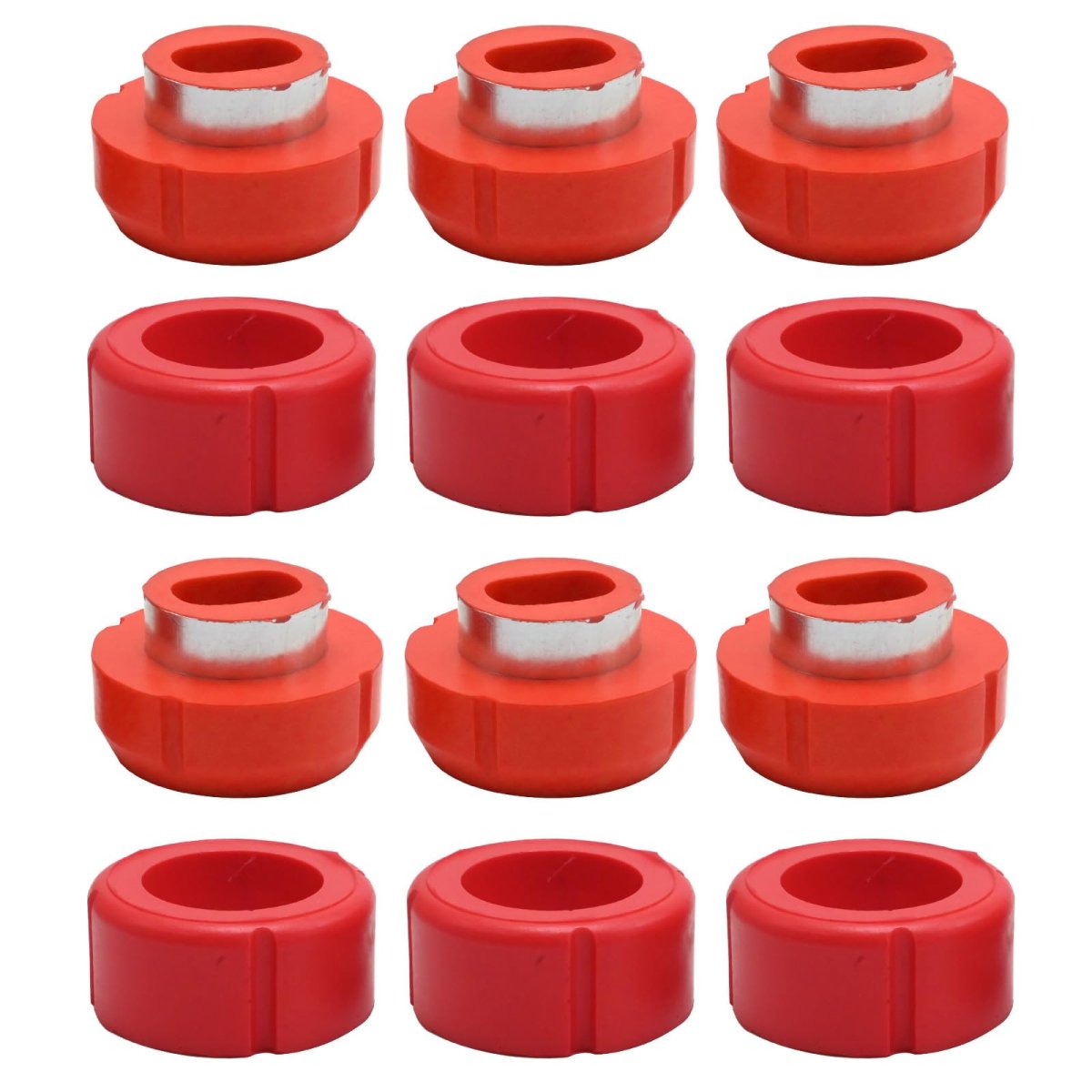 Hoypeyfiy 12 Pcs Body Mount Bushing Kit Replacement For Chevy C10 C20 K10 K20 K30 Gmc C1500 C2500 K1500 K2500