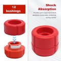 Hoypeyfiy 12 Pcs Body Mount Bushing Kit Replacement For Chevy C10 C20 K10 K20 K30 Gmc C1500 C2500 K1500 K2500