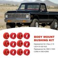 Hoypeyfiy 12 Pcs Body Mount Bushing Kit Replacement For Chevy C10 C20 K10 K20 K30 Gmc C1500 C2500 K1500 K2500