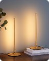 Edishine Led Table Lamp Minimalist Bedside With 3 Dimmable Color Temperature Touch Nightstand Stepless Corner Light For Bedroom 