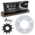 Niche Drive Sprocket Chain Combo For Polaris Sportsman 400l 4x4 W938039 Front 11 Rear 34 Tooth 520nz Standard 64 Links