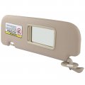 Ocpty Sun Visor Fit For 2011 2012 2013 2014 Hyundai Elantra Without Sunroof And Light Beige Left Driver Side