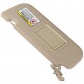 Ocpty Sun Visor Fit For 2011 2012 2013 2014 Hyundai Elantra Without Sunroof And Light Beige Left Driver Side