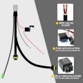 Nslumo H11 H8 880 881 Fog Light Wiring Harness Socket Wire Connector For 2005-2022 Toyo Ta Tundra Tacoma 4runner Rav4 Prius