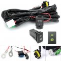 Nslumo H11 H8 880 881 Fog Light Wiring Harness Socket Wire Connector For 2005-2022 Toyo Ta Tundra Tacoma 4runner Rav4 Prius