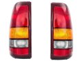 Tail Light Assembly Set Of 2 For 1999-2002 Chevy Silverado 1500 Late Design 