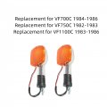 Gxywady 1 Pair Motorcycle Turn Signal Light Blinker Replacement For Honda Vf700c Vf1100c 1983-1986