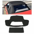 Convertible Soft Top For 1990-1993 Geo Metro Suzuki Swift Pontiac Firefly W Plastic Window Black Sailcloth Vinyl 