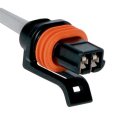 Cadillac Deville Eldorado Seville 1994 Multi-purpose Pigtail Square Shape Female Terminal 2 Wire Harness Length 17 Inches 431 8 