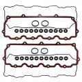 1 Set Engine Valve Cover Gaskets Seals With 2 Pads No 3c3z6584ba 3c3z6584aa 522031 For Ford F-250 Super 2003-2007 Red Black 