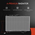 A-premium Engine Coolant Radiator Assembly Compatible With Mazda 323 1990995 6l 1 8l Protege 1990-1994 1