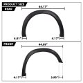 4pcs Fender Flares For Dodge Ram 1500 2009 2018 Textured Factory Style Black Abs Plastic 68054339ab 68054338a