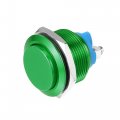 22 Mm Momentary Push Button Control Switch Metal Round Start Spst 1no Ac 250v Green 