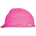 Msa 10155230 V-gard Cap Style Safety Hard Hat With Fas-trac Iii Ratchet Suspension Polyethylene Shell Superior Impact 