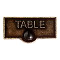 Switch Plate Tags Table Name Signs Labels Cast Brass Renovator S Supply 