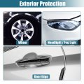 X Autohaux 5m 16 4ft Car Interior Trim Strip Line Sticker Door Dashboard Chrome Plated Air Outlet Universal Plating Silver Tone