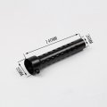Eohmak Universal Motorcycle Exhaust Silencer 2x 35mm Motorbike Muffler Can Insert Baffle Black 1 38 Inch