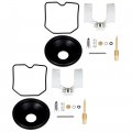 Wflnhb 2 X Carburetor Repair Kit Diaphragm Float Replacement For Kawasaki Ex250 Ninja 250r 2001-2013