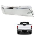 Rear Left Side Bumper End Without Parking Assist Sensor Hole Chrome Replacement For 2015-2020 F150 Fo1102380 Fl3z17906a 