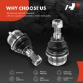 A-premium 2 X Front Lower Rear Outer Ball Joint Compatible With Mercedes-benz Cls500 Cls550 E320 E350 E500 E550 Amg-cls55 Cls63