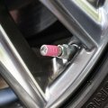 Rainbow Trout Fishing 6 Valve Stem Caps For Tire Rim Wheel Aluminum Pink