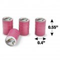 Rainbow Trout Fishing 6 Valve Stem Caps For Tire Rim Wheel Aluminum Pink