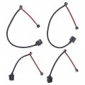 Xtremeamazing Front And Rear Brake Pad Sensors Kit For Audi Q7 Vw Touareg Porsche Cayenne Set Of 4