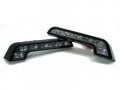 Universal Fit L Shape Led Daytime Running Lights Pure White 6pc High Power Smd Lamp For Cars Waterproof Front Vehicle Driving
