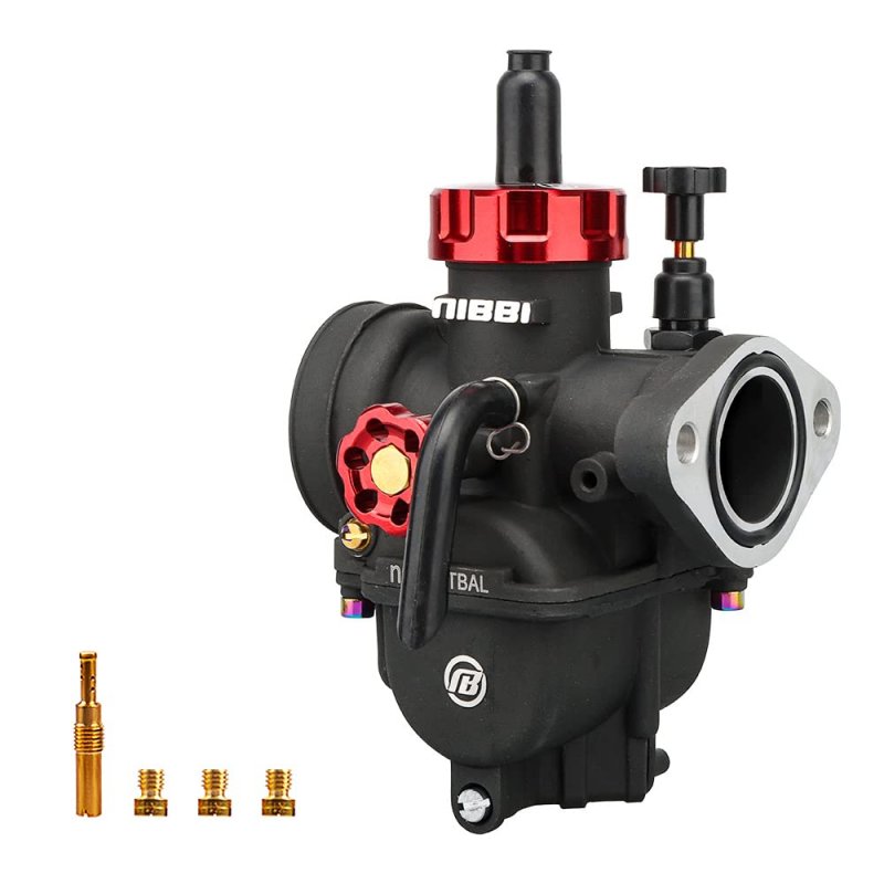 Nibbi Pe22fl Carburetor 22mm Fit 110cc 125cc 130cc Flange Motorcycle Engine With Carb Jets For Dirt Pit Bike Mini Motocross