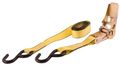Erickson 01411 Yellow 1 X 10 Ratcheting Tie-down Strap Pack Of 4 