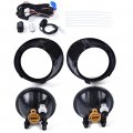 G-plus Front Bumper Fog Light Kit Compatible With 2010-2013 Chevy Camaro Not Fit For Zl1 Models Or Rs Rally Sport Driving Lamps