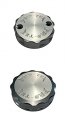 Pro-tek Silver Front Brake Rear Fluid Reservoir Caps Made For Honda Cbr900rr Cbr-900rr 1993 1994 1995 1996 1997 1998 1999 Cbr