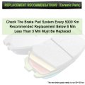 Automotive Replacement Brake Pads Front Rear Fit For Buick Enclave 2008-2017 For Chevrolet Traverse 2009-2017 Gmc Acadia