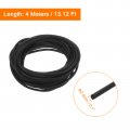 Uxcell Silicone Foam Seal Strip 2 5mm 0 1 Dia 4 Meters 13 12 Ft Long Sponge Rubber Weather Round Cord Solid For Machinery And