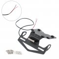 Topteng Motorcycle License Plate Bracket Holder Frame Fits For Yamaha Tenere 700 Xtz700 2019-2021