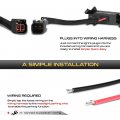 Amber Led Grille Lights For 2016 2017 2018 2019 2020 2021 2022 2023 Toyota Tacoma Trd Pro And Trail Edition Smoked Marker
