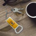 Graphics More Loyola University Chicago Ramblers Keychain Rectangle Chrome Plated Metal Bottle Cap Opener