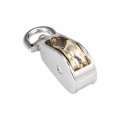 Uxcell 1 Inch Lifting Crane Swivel Hook Pulley Block Hanging Wire Towing Single Wheel Zinc Alloy 3pcs