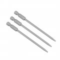 Uxcell 3 Pcs H2 5 2 5mm Ball End Screwdriver Bits S2 Steel Magnetic 9 Inch Long Drill Bit With 1 4 Hex Shank